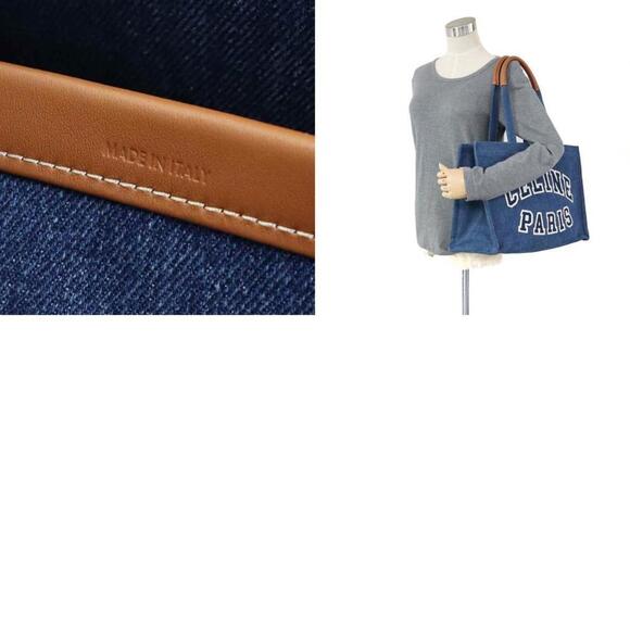 CELINE Blue Leather Shoulder Bag - Picture 5 of 5